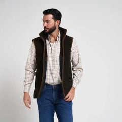 Jack Pyke Men's Countryman Fleece Gilet Dark Olive