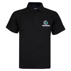 "Can't Stop, Won't Stop!" Unisex Adults Black Polo Shirt