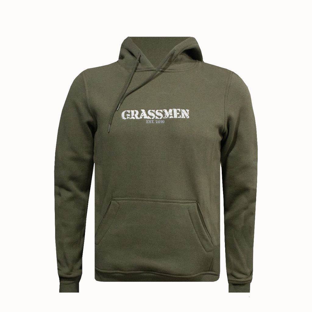 GRASSMEN LUX. Unisex Adults Hoodie Choose Colour Grassmen