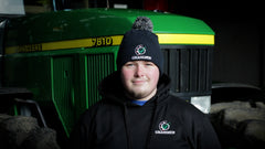 "GRASSMEN" Bobble Hat Navy
