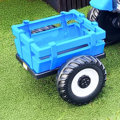 Blue Trailer and Hitch for T7 New Holland Tractor