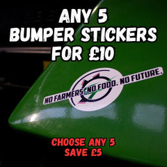 Any 5 Bumper Stickers for £10