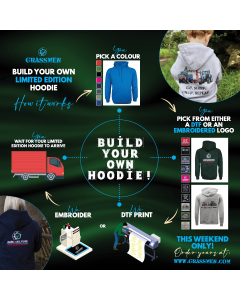 Kids Build Your Own Hoodie - Choose Embroidered or Print