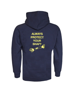 ALWAYS PROTECT YOUR SHAFT Navy Hoodie